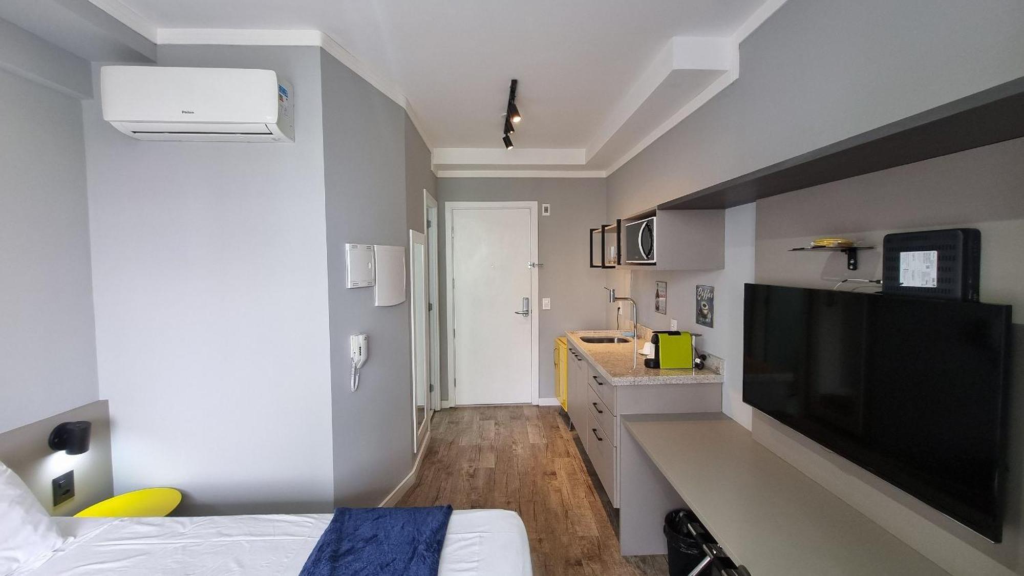 Studiozinho Hype No 10º Andar Com Piscina + Acad. Apartamento